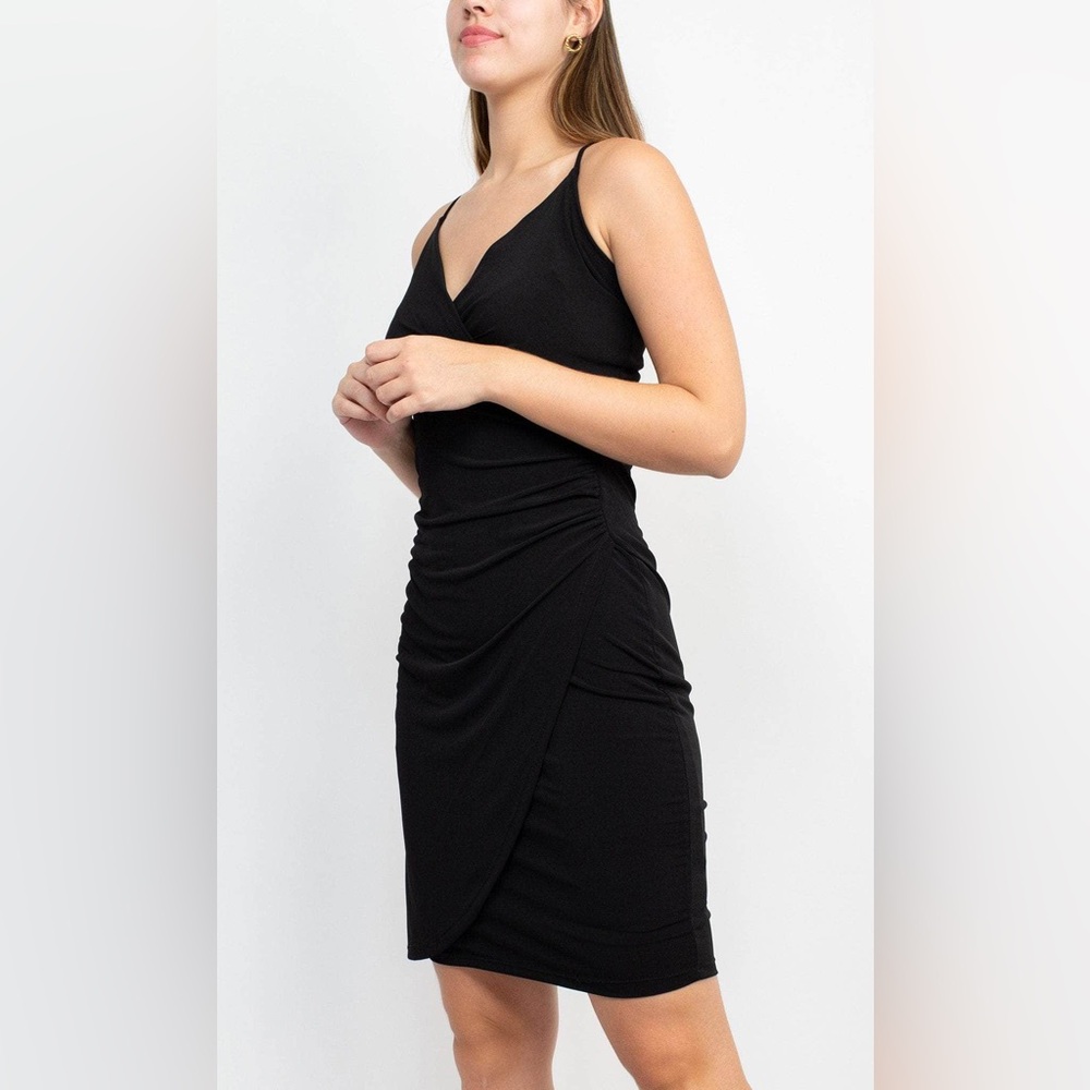 BCBGeneration V-Neck Fitted Cocktail Dress - Picture 6 of 7